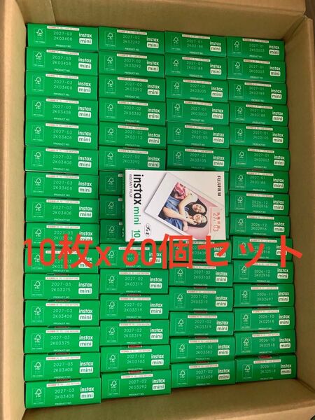instax mini チェキフィルム INSTAX MINI JP1 10枚×60パック