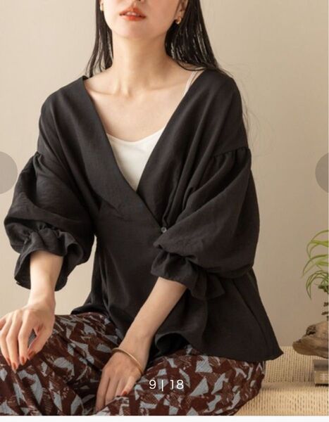 ローリーズファーム カシュクールブラウス 2way