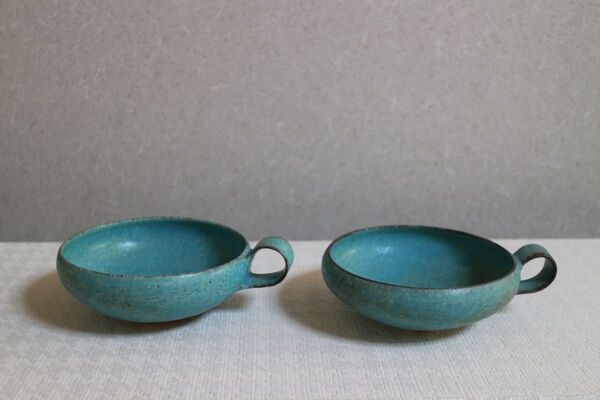 未使用 鈴木麻起子 スープカップMターキッシュ 2個シャローカップshallow cup La Maison de Vent
