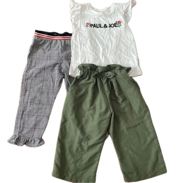 90サイズ ベビー服 まとめ売り PAUL & JOE フリル袖 Tシャツ