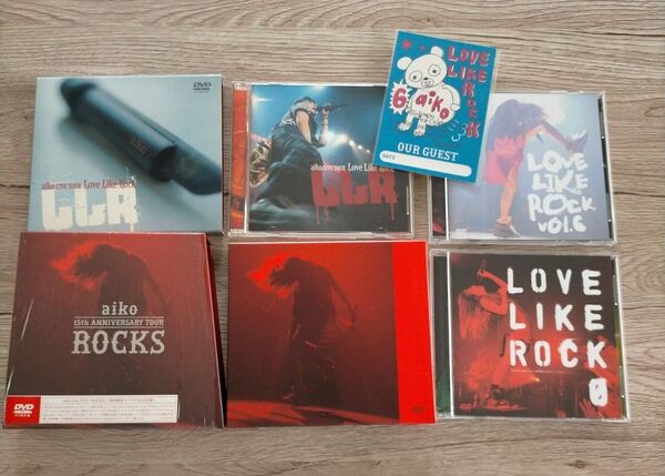 4DVD aiko 初回盤 ROCKS + LOVE LIKE ROCK