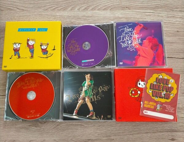 ライブDVD 4枚 aiko 初回盤 DECADE + ポップとロック