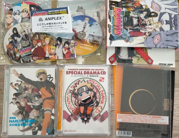 劇場版DVD Blu-ray 2枚セット NARUTO THE MOVIE