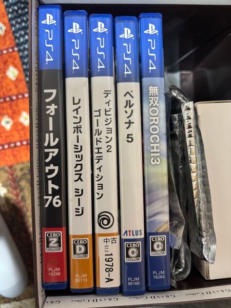 まとめ売り PS4ソフト ディスク傷あり