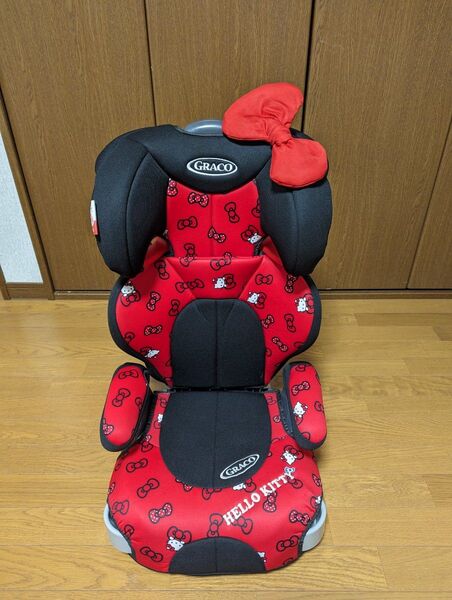 ハローキティのGRACO グレコ ジュニアシート ジュニア プラス DX