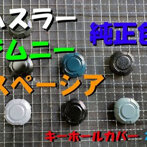 キーホールカバー 2個 純正色 ハスラージムニースペーシアフレアクロスオーバー