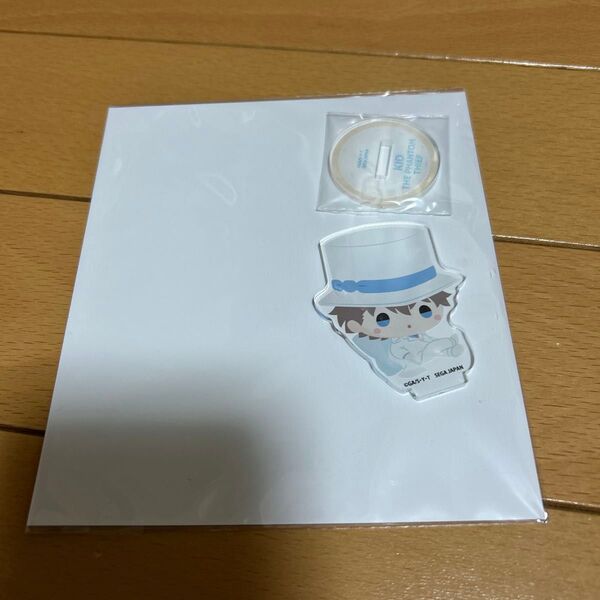 新品未開封名探偵コナンセガラッキーくじオンラインもこもこリラックスタイムE賞アクリルスタンド怪盗キッド