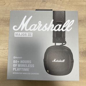 Marshall MAJORⅣ Marshall マーシャル MAJOR ブラック ワイヤレスヘッドホン BLUETOOTH