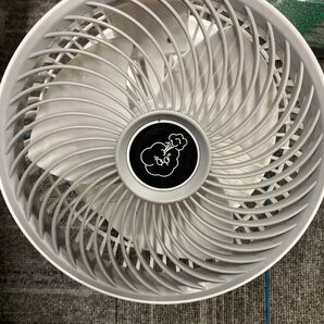 CLOUD 卓上扇風機 ホワイト×グレー