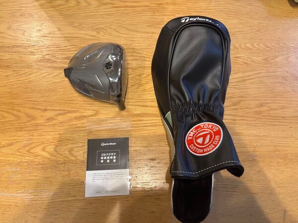 未使用 新品 テーラーメイド Qi35 9度 ドライバーヘッド ヘッドカバー付 保証書 トーキョーカスタム 日本仕様 国内正規販