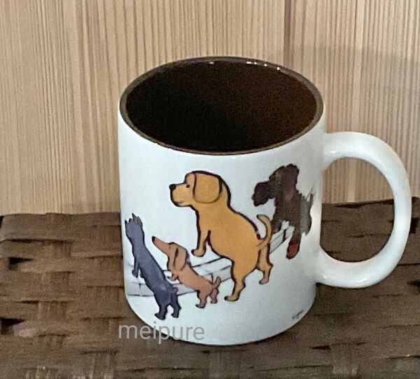 レイモン・サヴィニャック 犬 マグカップ 箱入り 美濃焼 清潔な街キャンペーン 320ml