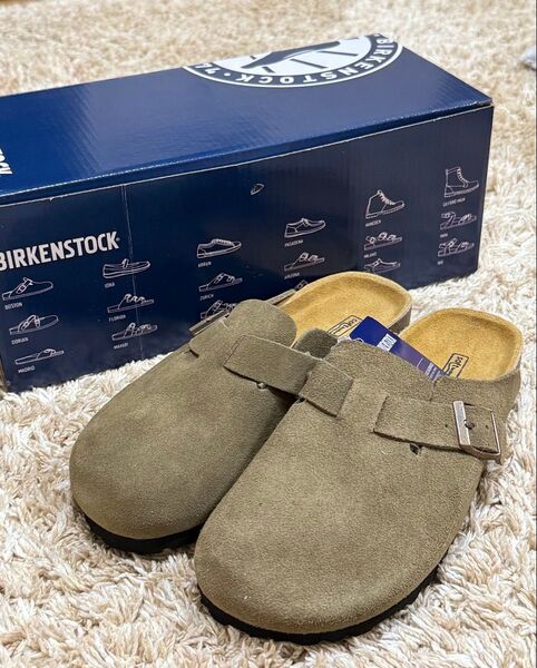 BOSTONBIRKENSTOCK ビルケンシュトック サンダルナロー幅トープ24cm