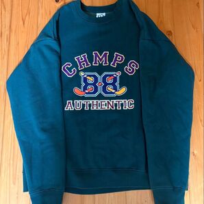 BORN CHAPS スウェット トレーナー 88 AUTHENTIC グリーン 緑