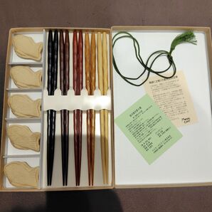 たいやき箸置き&箸5膳セット