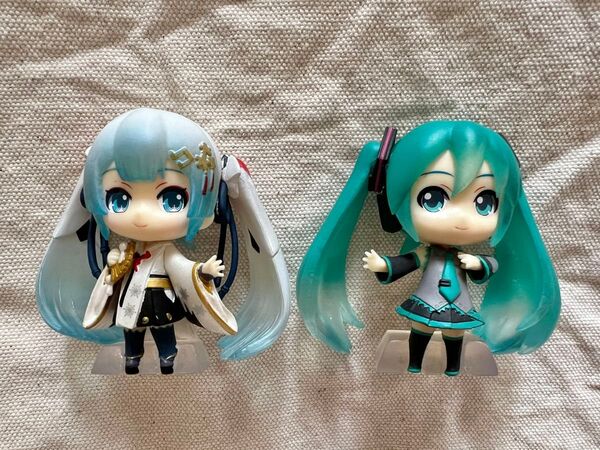 初音ミク 雪ミク ガチャ あそーと A賞 フィギュア 2個セット