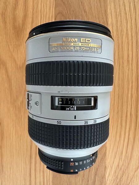 ニコン Nikon AF-S Nikkor ED 28-70mm F2.8D IF ライトグレー 動作未確認