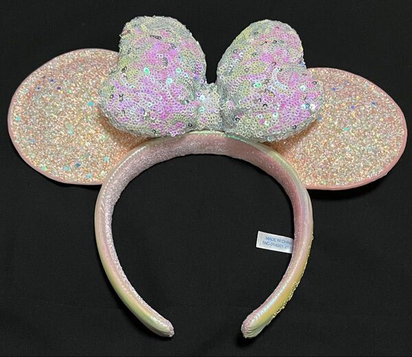ディズニーリゾート カチューシャ ミニー スパンコール