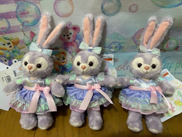ステラルー ぬいぐるみバッジ 東京ディズニーシー カラフルハピネス