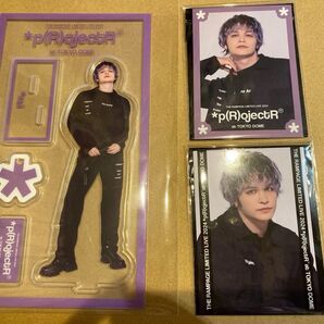 与那嶺瑠唯 pRojectR アクリルスタンド フォトカ3点セット