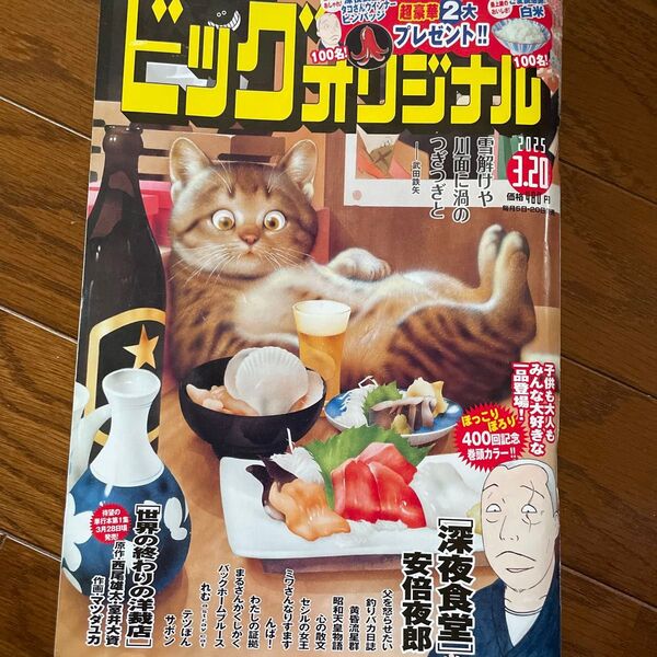 ビッグコミックオリジナル 2025年3月20日号 (小学館)