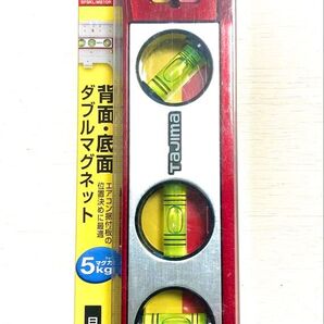 タジマ セフシステム 着脱式水平器 セフ設備工レベル210 メタル レッド SFSKL-M210R着脱式 水平器