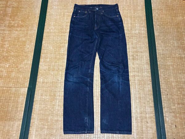 156. 早い物勝ち!【美品】DENIME ドゥニーム ダークブルー ストレートデニム 28 複数購入対応 割引対応あり