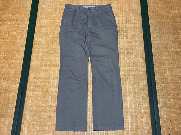 159. 早い物勝ち! GREEN LABEL RELAXING グレー スラックス コットン混紡 S 複数購入 割引対応あり
