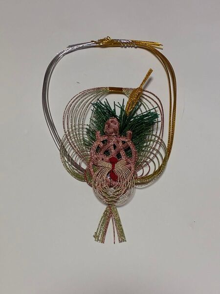161. 早い物勝ち!和風 水引 細工 結納飾り 装飾 縁起物 冠婚葬祭 しめ縄・しめ飾り 金色銀色 複数購入 割引対応あり