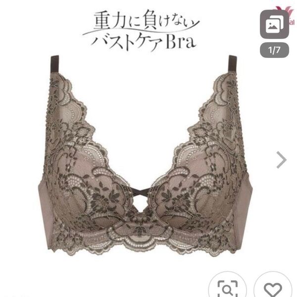 ワコール 重力ケアブラ ブラジャー 3/4カップ ノンワイヤー G70 BRA184