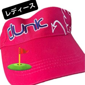 サンバイザー ゴルフウェア GOLF レディース 【未使用品】