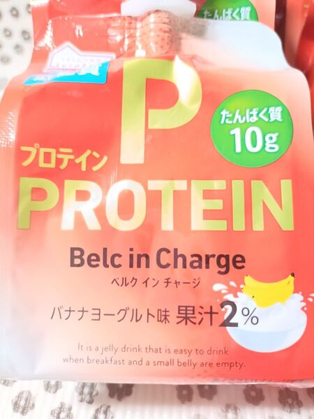 Belc in Charge プロテインゼリー飲料 バナナヨーグルト味