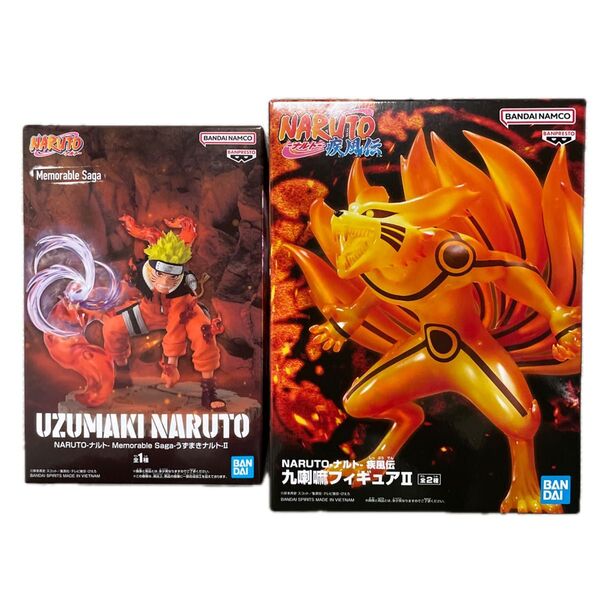 Memorable Saga フィギュア NARUTO うずまきナルト ナルト 疾風伝 ナルト疾風伝 九尾 九喇嘛 クラマ セット