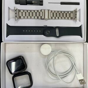アップルウォッチ Applewatch 5 シリーズ5 変えバンド 充電ケーブル 付き 44mm
