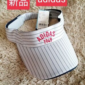 新品 アディダス ゴルフ サンバイザー キャップ バイザー フリーサイズ adidas テニス