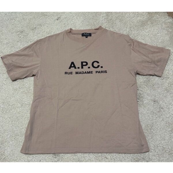 A.P.C. Tシャツ ベージュ XSサイズ