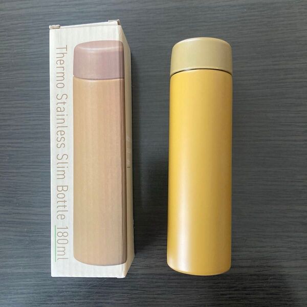 真空ステンレス スリムボトル水筒 180ml
