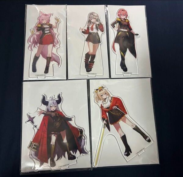 ホロライブ ローソン アクリルスタンド 全種 ホロックス holoX ドデカ民 沙花叉クロヱ 風真いろは 博衣こより 鷹嶺ルイ