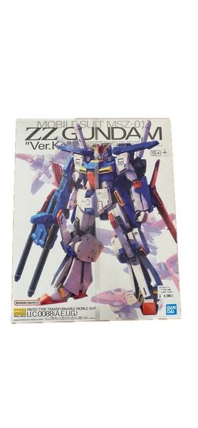 MG 1/100 ZZガンダム Ver.Ka 未組立