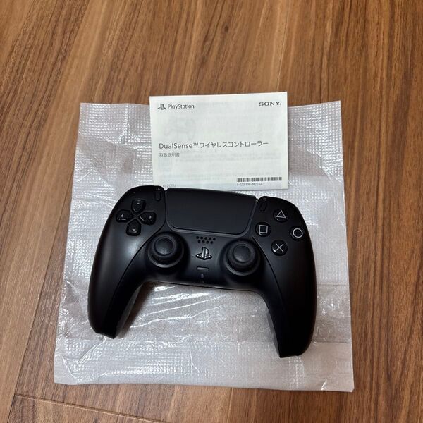 SONY PlayStation5 DualSense ワイヤレスコントローラー ブラック 中古品