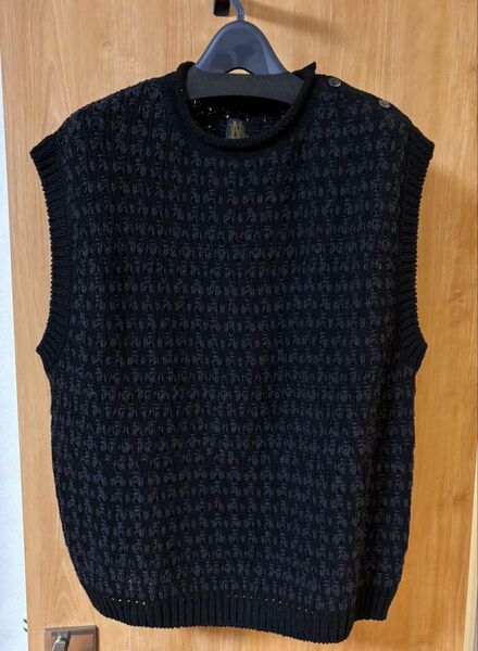 新品 BATONER MIX JACQUARD VEST サイズ2 ベスト