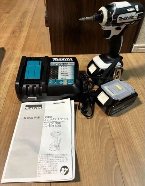 新品・未使用 マキタ 18V インパクトドライバー TD149DRFX W