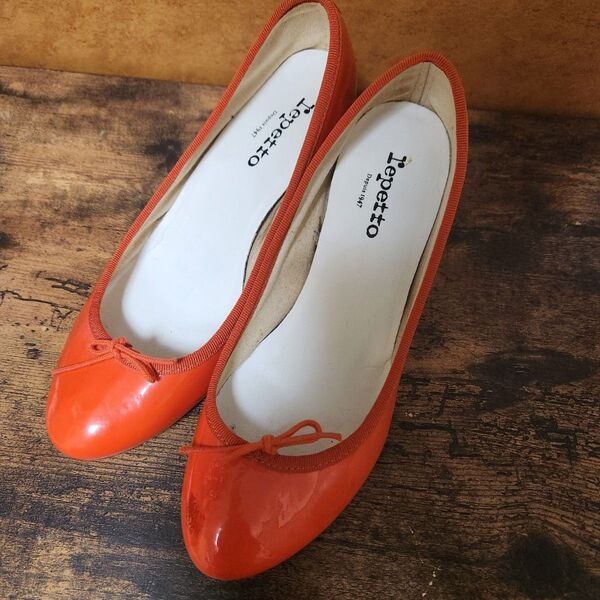 repetto レペット フラットシューズ バレーシューズ エナメル