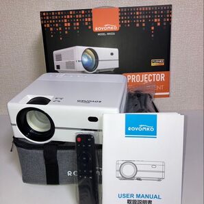 プロジェクター 小型プロジェクター 液晶プロジェクター フルHD WIFI Bluetooth 新品未使用