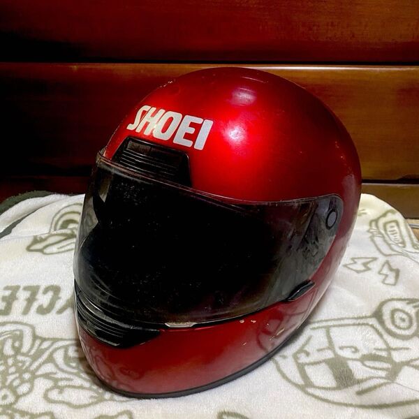 SHOEI バイク用ヘルメット レッド