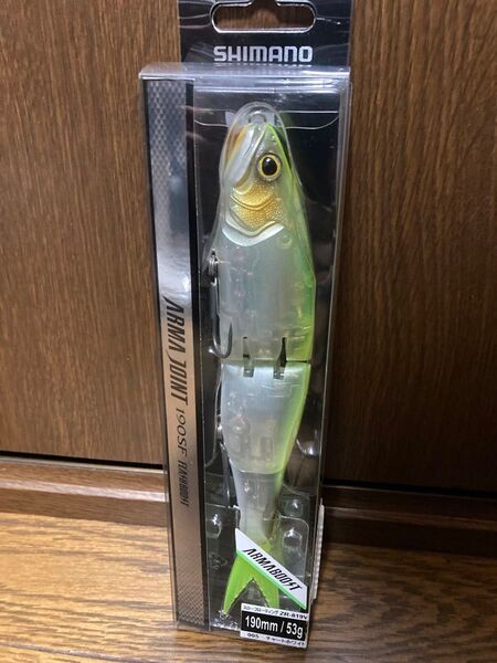 新品未使用品 シマノ バンタム アーマージョイント 190SF チャートホワイト
