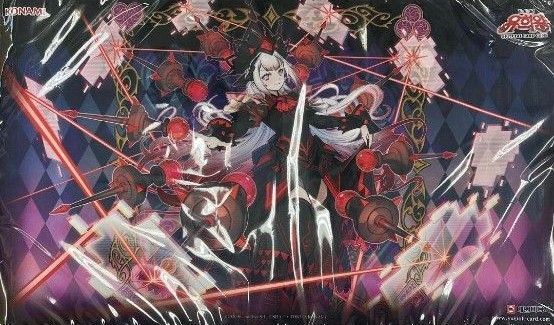 未開封 箱有り M∀LICE<Q>RED RANSOM 遊戯王 プレイマット レッドランサム