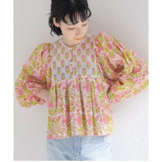 【SZ Blockprints/エスゼットブロックプリント】Eva Top