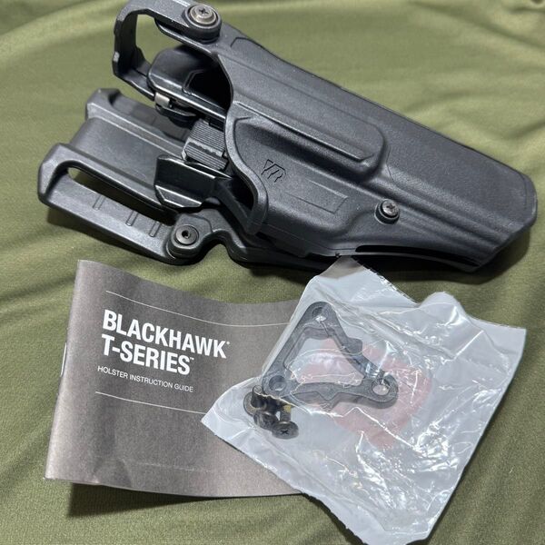 BLACKHAWK / 44N561BKR T-SERIES L3D DUTY ホルスター SIG P320 等 BK右用