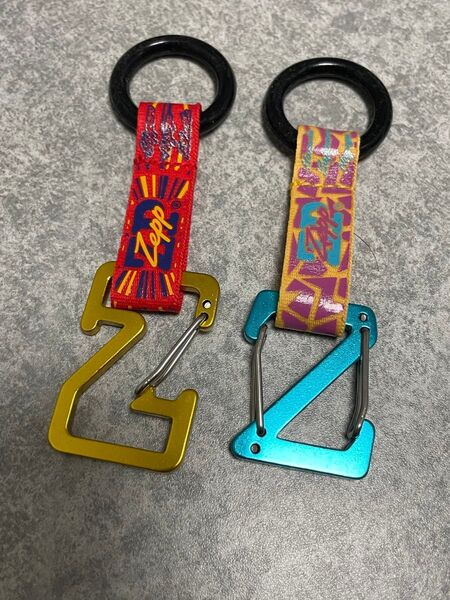 【未使用】Zepp ゼップ ★ ペットボトルホルダー★ カラビナ ★ 2個セット
