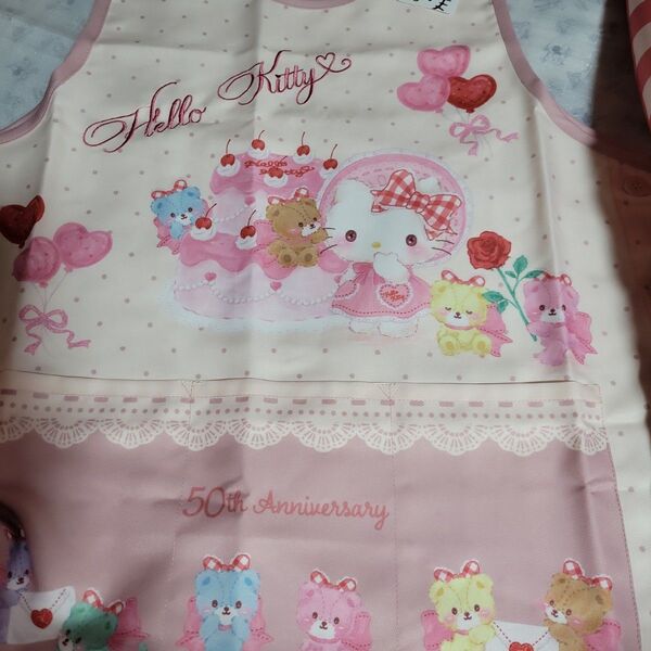 サンリオキティちゃんエプロン新品